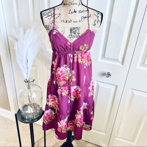 Floral pink American Eagle dress